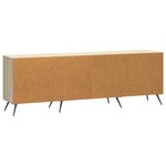 vidaXL Meuble TV Chêne Sonoma 150 x 31 x 50 cm Bois d'ingénierie