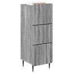 vidaXL Armoire à tiroirs 33 x 34 5 x 92 cm Bois d'ingénierie