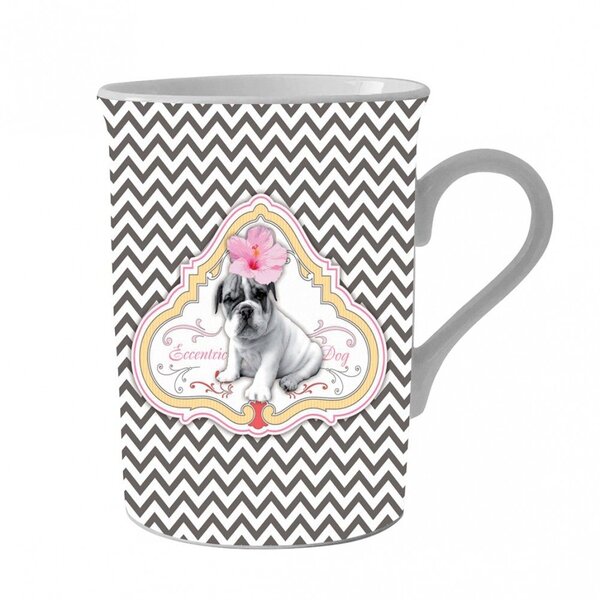 Tasse en céramique hibiscus eccentric dog