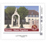 Collector 4 timbres - Naissance de Napoléon Bonaparte - Lettre Verte