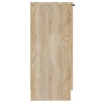 vidaXL Buffets 2 Pièces Chêne Sonoma 30x30x70 cm Bois d'ingénierie
