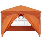 vidaXL Tente de fête pop-up 290 x 290 x 245 cm Orange