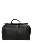 Sac de voyage diligence en cuir - KATANA - Authentic vintage - 52 CM - 83252-Noir