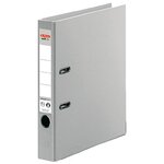 Classeur à levier maX.file Protect Plus Polypro Int / Ext Dos de 50 mm Gris HERLITZ