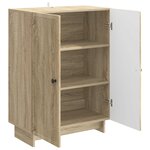 vidaXL Buffet Chêne Sonoma 66 x 34 5 x 90 cm Bois d'ingénierie