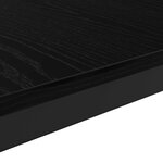 vidaXL Table basse Chêne noir 40 x 40 x 36 cm Bois d'ingénierie