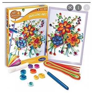 Art et creations quilling art Au coeur des fleurs