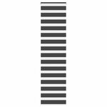 vidaXL Store zèbre noir 60x230 cm largeur du tissu 55 9 cm polyester