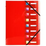 Trieur PP 3Rabat 8C CRYSTAL COLOURS EXACOMPTA
