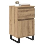 vidaXL Buffet chêne artisanal 35 x 40 x 70 cm Bois d'ingénierie