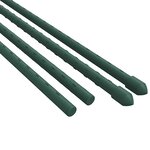 vidaXL Piquets pour plantes de jardin 30 Pièces vert 150 cm acier