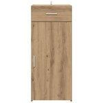 vidaXL Buffet Chêne artisanal 42 5 x 40 x 93 cm Bois d'ingénierie