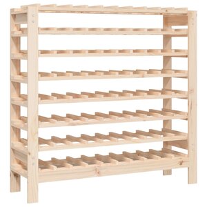 vidaXL Casier à vin 109 5x30x107 5 cm Bois de pin massif
