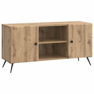 vidaXL Meuble TV 102 x 34 5 x 50 cm Chêne artisanal Bois d'ingénierie