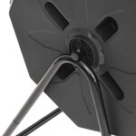 vidaXL Bac à compost de jardin Noir 73x64x95 cm 160 L