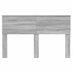 vidaXL Tête de lit Gris Sonoma 140 cm Bois d'ingénierie