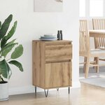 vidaXL Buffet chêne artisanal 35 x 40 x 70 cm Bois d'ingénierie