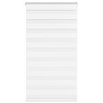 vidaXL Store zèbre blanc 70x100 cm largeur du tissu 65 9 cm polyester