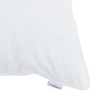 vidaXL Oreillers 2 Pièces Blanc 65 x 65 cm 130gsm 100  coton