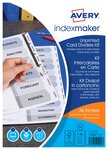 Kit de présentation ''Indexmaker'' 12 touches 05003061 AVERY ZWECKFORM