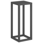 vidaXL Ensemble de supports pour plantes 3 Pièces Gris Bois de pin massif