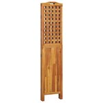 vidaXL Cloison de séparation 4 panneaux 162x2x180 cm Bois d'acacia