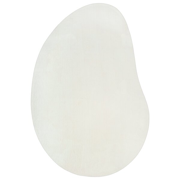 vidaXL Tapis Crème 100 x 200 cm Polypropylène doux