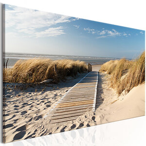 Tableau - plage vierge l x h en cm 120x40