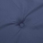 vidaXL Coussin de banc de jardin bleu marine 200x50x4 cm tissu oxford