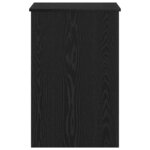 vidaXL Bureau Chêne noir 100 x 50 x 76 cm Bois d'ingénierie