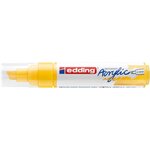 Marqueur acrylique large 5000 jaune trafic 5-10 mm EDDING