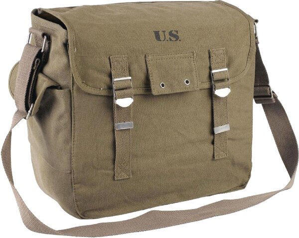 Sac pour Ordinateur Portable Halterrego 13"max avec housse néoprène (Vert - Thème U.S. Army)
