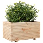 vidaXL Jardinière 90x60x49 5 cm bois de pin massif