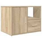 vidaXL Armoire d'angle chêne sonoma 160x40x45 cm bois d’ingénierie