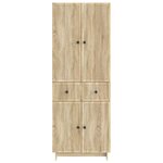 vidaXL Ensemble de Meubles 2 Pièces 66 x 34 5 x 90 cm Bois d'ingénierie