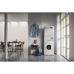 Lave-linge séchant indesit ewdc651251wfrn - lavage 6 kg / séchage 5 kg - 1200 trs/min - blanc