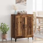 vidaXL Buffet Bois Ancien 69 5 x 34 x 90 cm Bois d'ingénierie