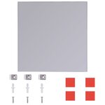 vidaXL Carreaux de miroir sans cadre 8 Pièces 20 5 cm