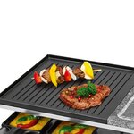 Proficook gril à raclette 2-en-1 pc-rg 1144 1700 w