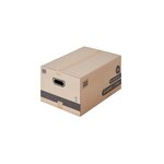 Pack and Move - Lot 60 cartons déménagement M - 60 x 40 x 30 cm - Poignées renforcées - 3 adhésifs offerts
