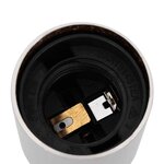 vidaXL Douilles de lampe 2 Pièces nickel satiné E27