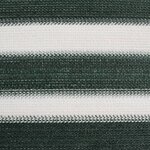 vidaXL Filet brise-vue vert et blanc 2x10 m PEHD 150 g/m²