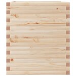 vidaXL Jardinière 60x60x68 5 cm bois de pin massif