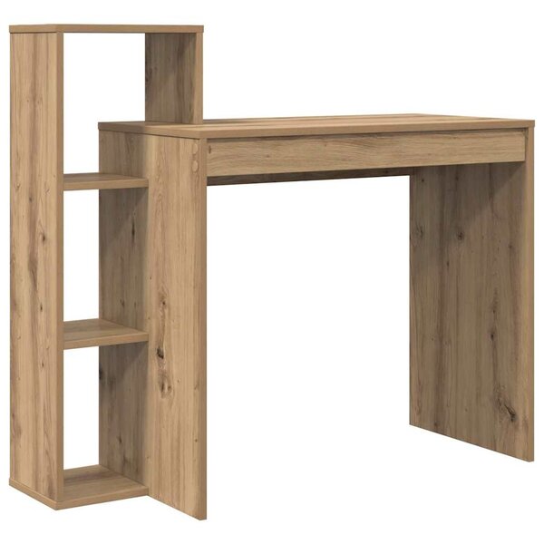 vidaXL Bureau chêne artisanal 100 x 40 x 90 cm Bois d'ingénierie
