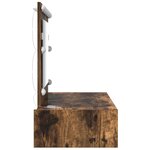 vidaXL Table de Toilette Marron 100 x 40 x 70 cm Bois d'ingénierie