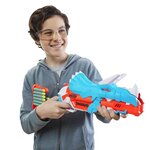 Nerf dinosquad tricerablast - jeux de tir - pistolet a fléchettes