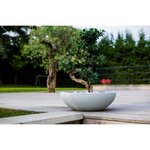 EDA Pot vasque Graphit Ø59cm - Contenance 39L - Blanc cérusé