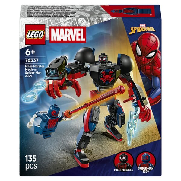 76337 Le robot de Miles Morales contre Spider-Man 2099 ® Marvel Super Heroes
