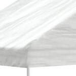 vidaXL Belvédère avec toit blanc 8 92x2 28x2 69 m polyéthylène