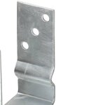 vidaXL Piquets de clôture 6 Pièces Argenté 10x6x15 cm Acier galvanisé
